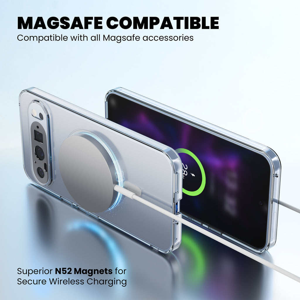 Anti-Yellow Magsafe Clear Case Google Pixel