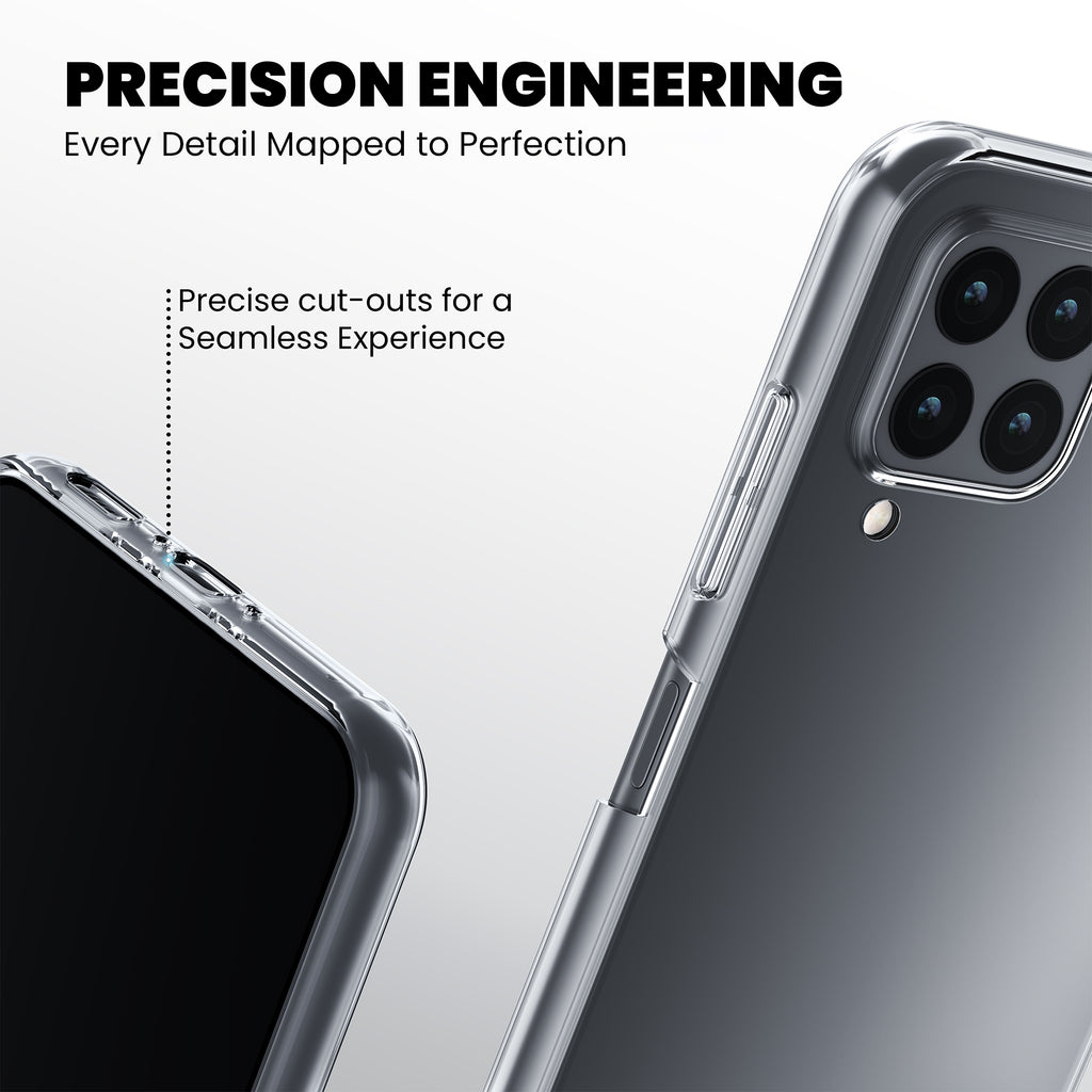 Anti-Yellow Clear Case Samsung M Series
