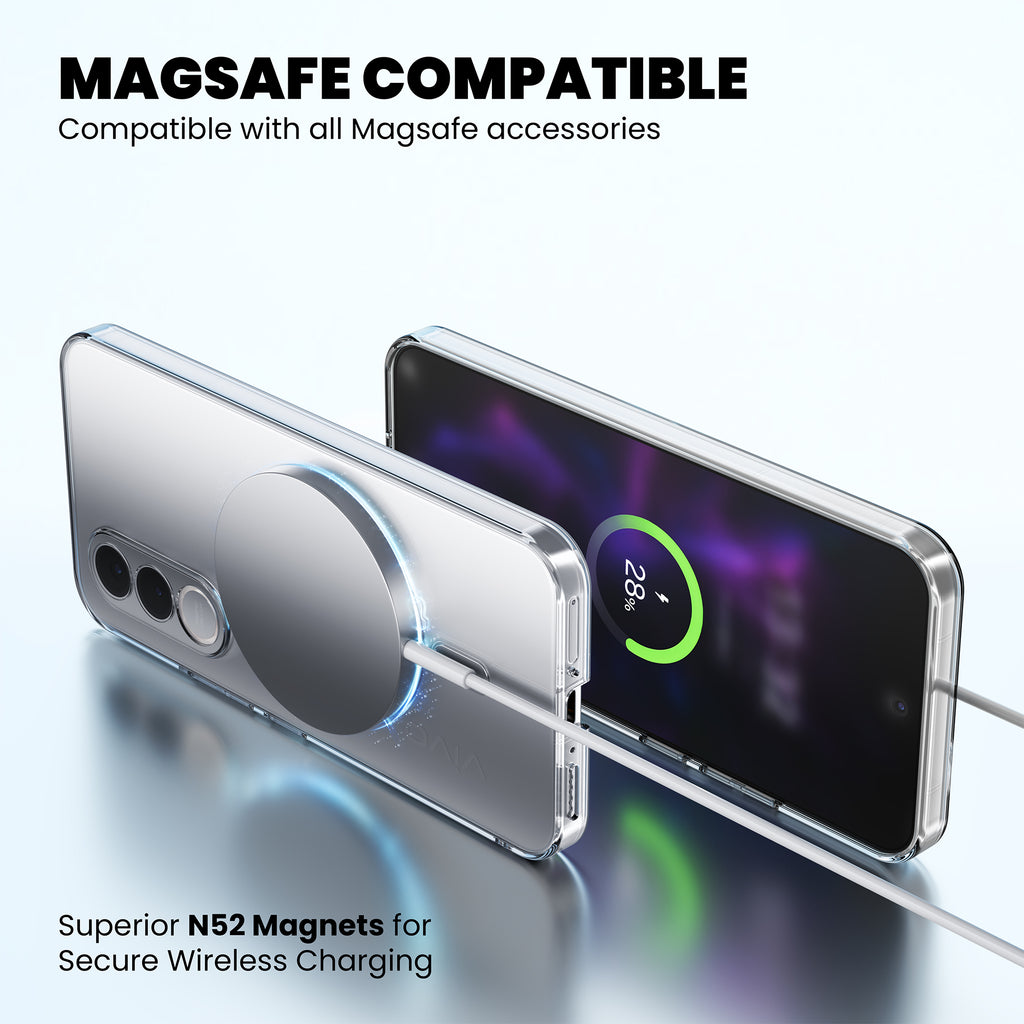 Anti-Yellow Magsafe Clear Case - OnePlus Nord 6