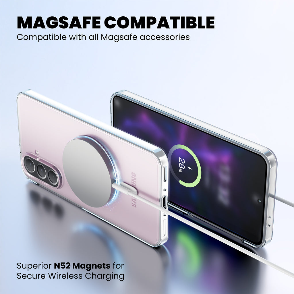 Anti-Yellow Magsafe Clear Case Samsung M Series
