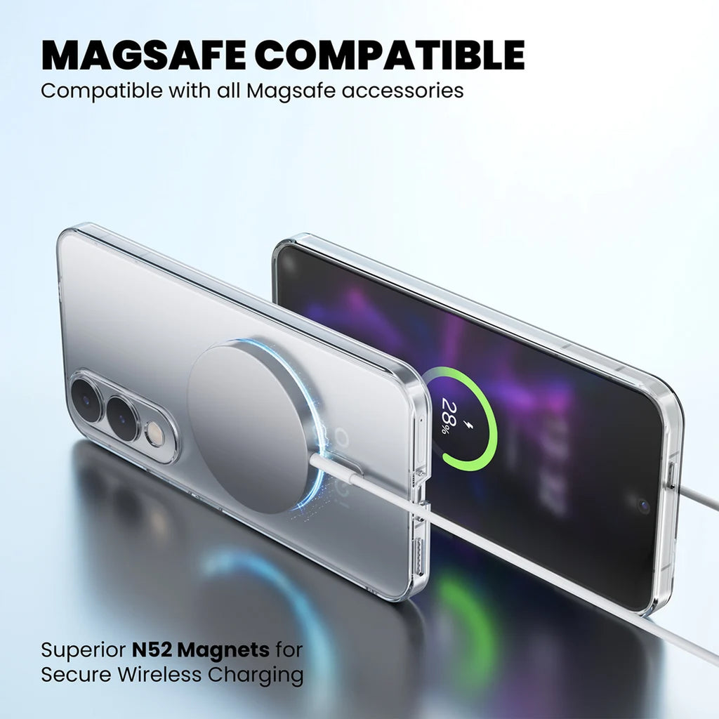 Anti-Yellow Magsafe Clear Case - iQOO Z11 5G
