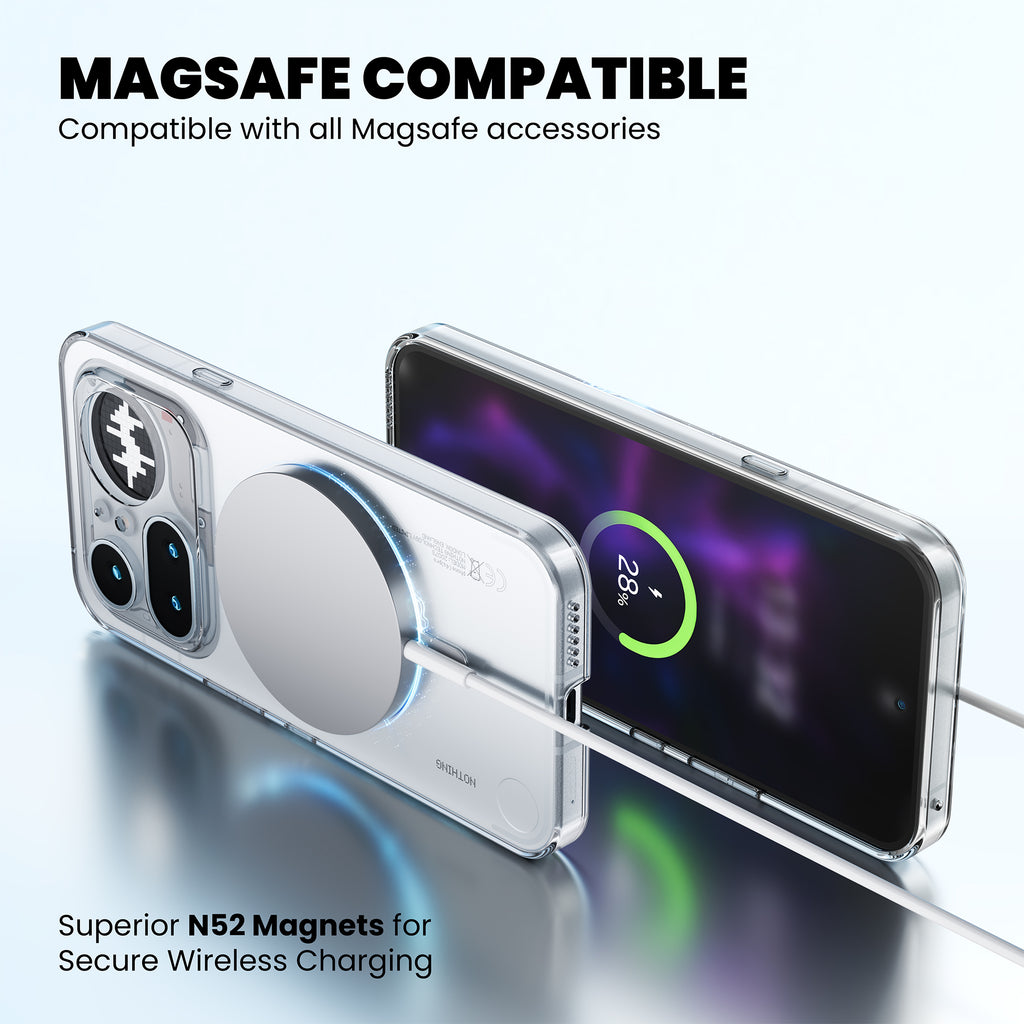 Anti-Yellow Magsafe Clear Case Nothing