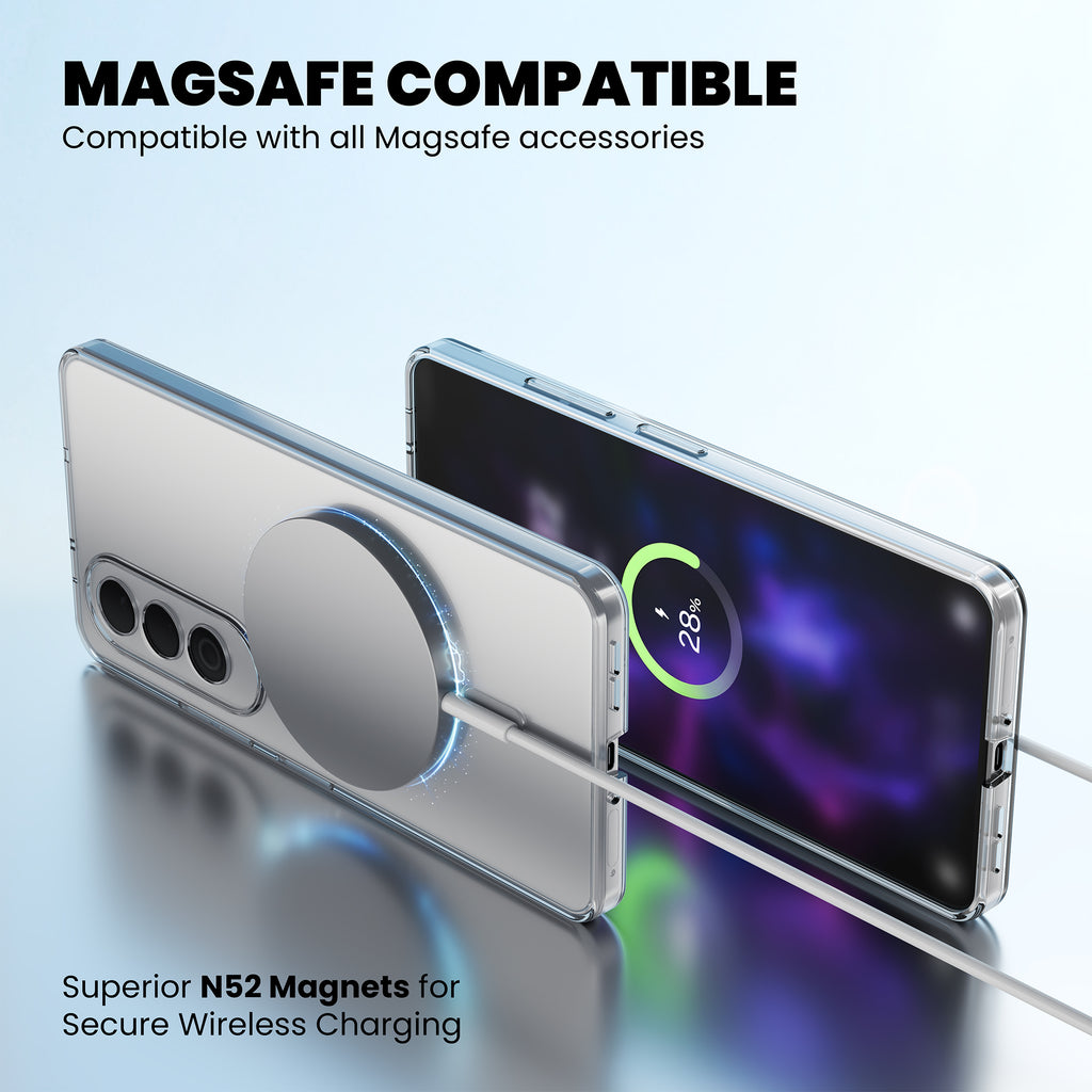 Anti-Yellow Magsafe Clear Case - OnePlus Nord CE6 Lite