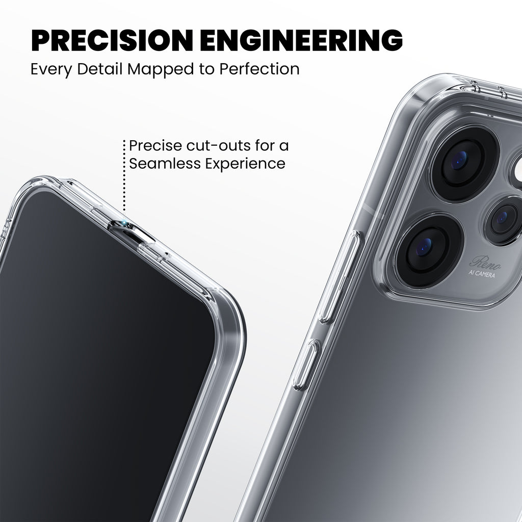 Anti-Yellow Clear Case Oppo Reno Series