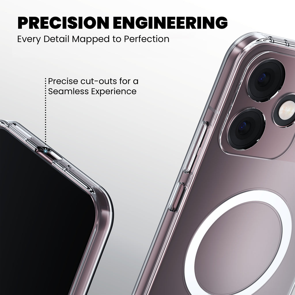 Anti-Yellow Magsafe Clear Case Oppo A Series