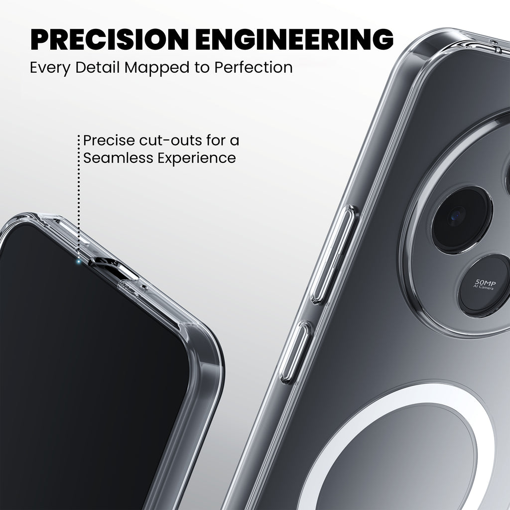 Anti-Yellow Magsafe Clear Case - Redmi A3