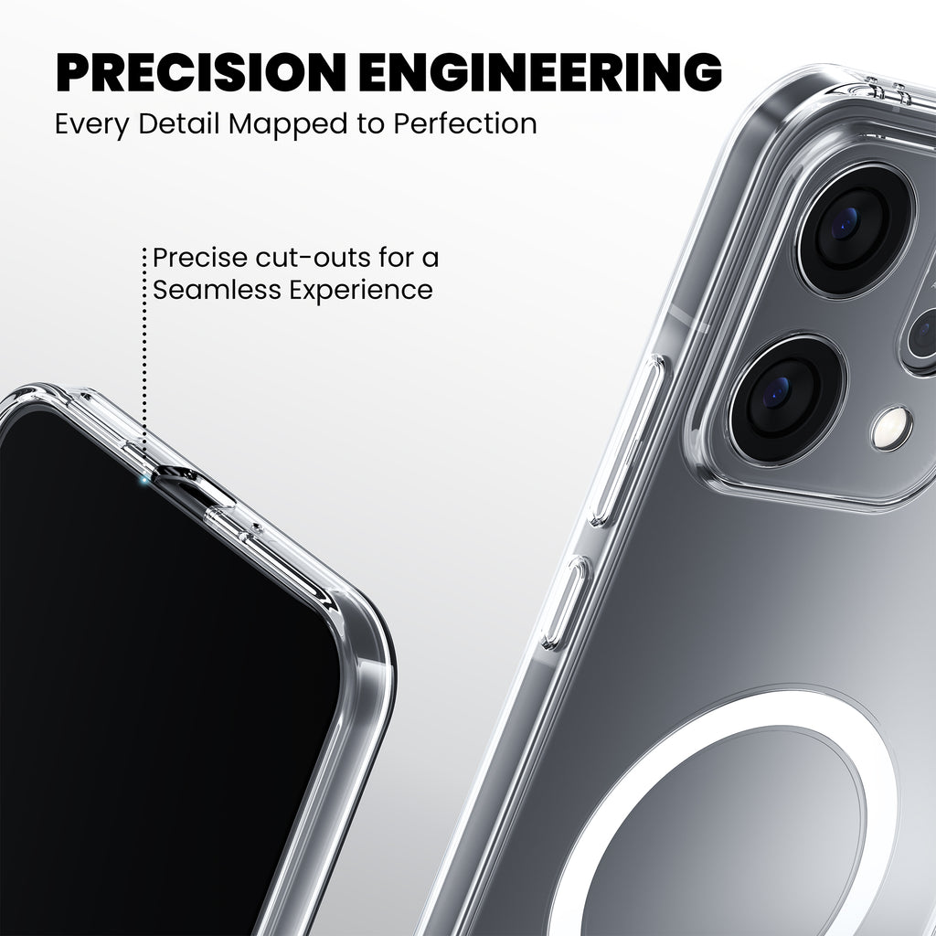Anti-Yellow Magsafe Clear Case Oppo F Series
