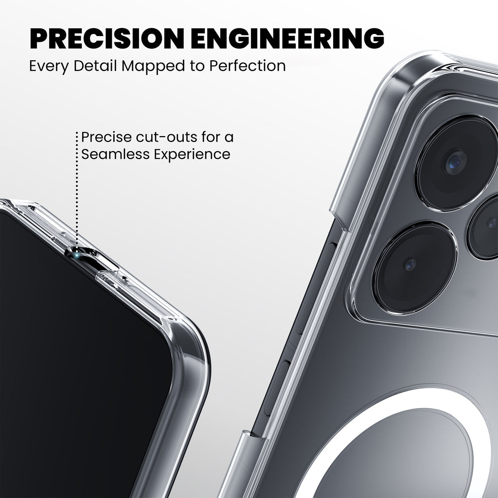 Anti-Yellow Magsafe Clear Case - Realme P4 Pro 5G