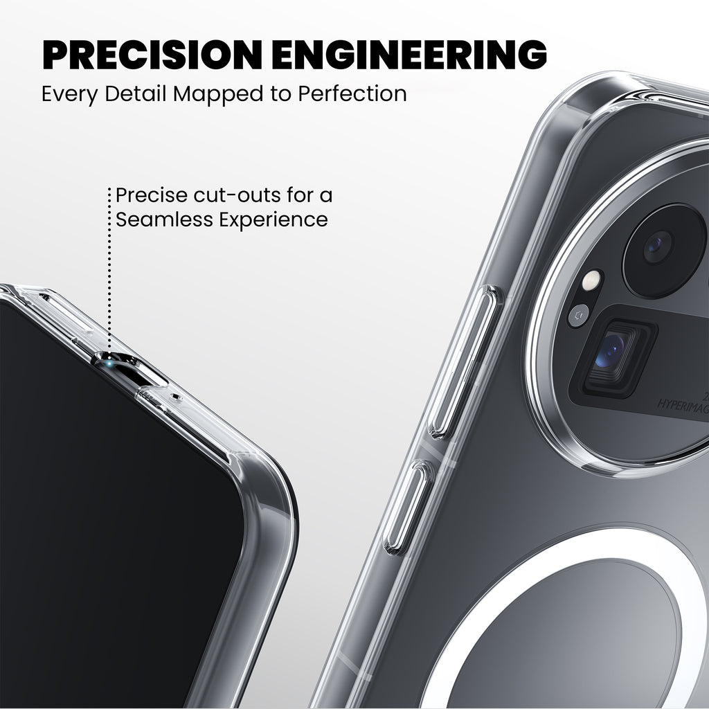 Anti-Yellow Magsafe Clear Case - Realme 12x 5G