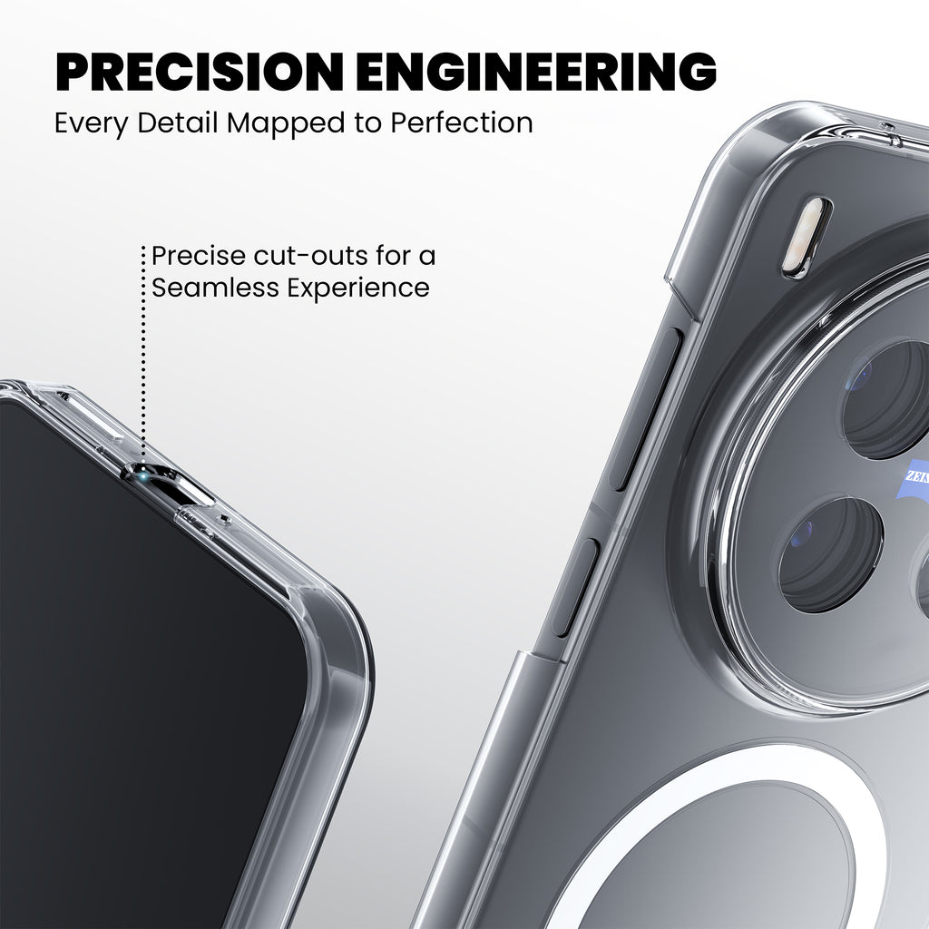 Anti-Yellow Magsafe Clear Case - Vivo X100