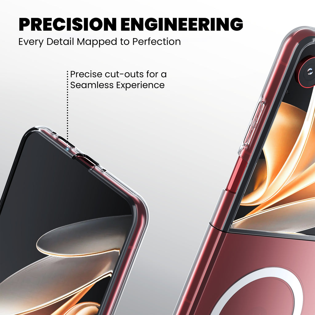 Anti-Yellow Magsafe Clear Case - Motorola Razr 60 Ultra