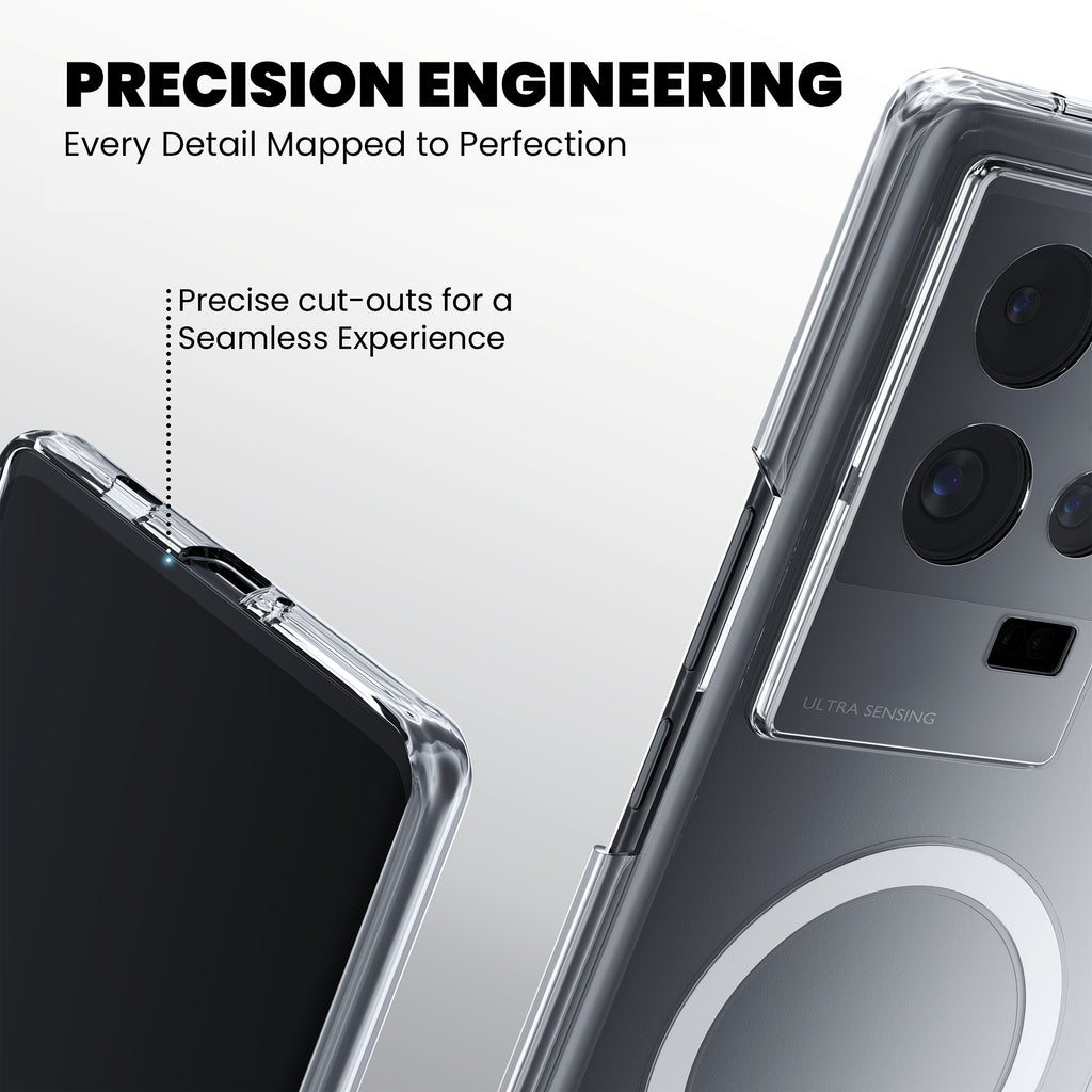 Anti-Yellow Magsafe Clear Case - iQOO Z3