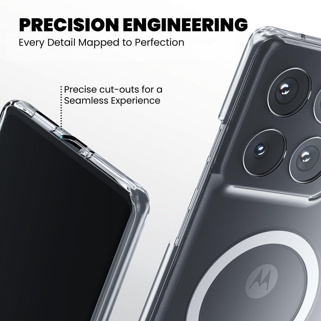 Anti-Yellow Magsafe Clear Case - Motorola Edge 50