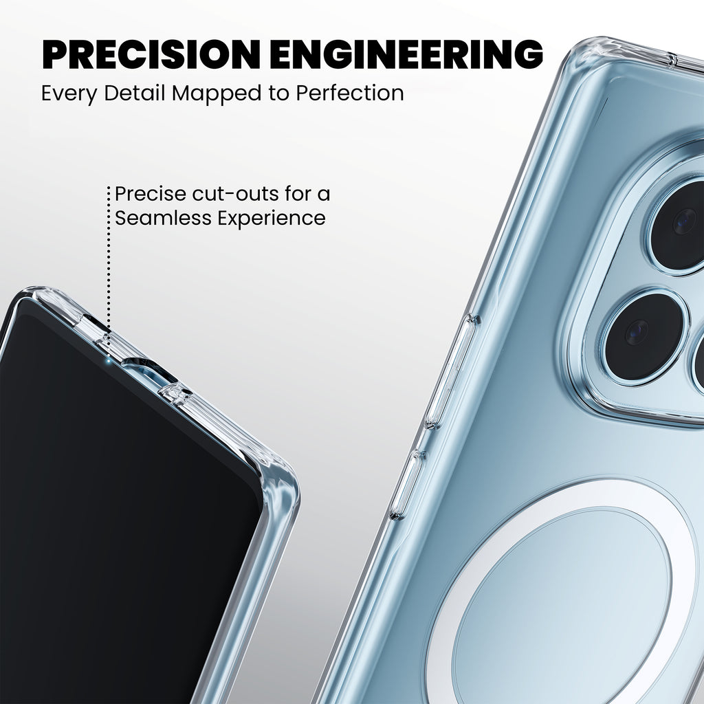 Anti-Yellow Magsafe Clear Case - Redmi Note 15 Pro 5G