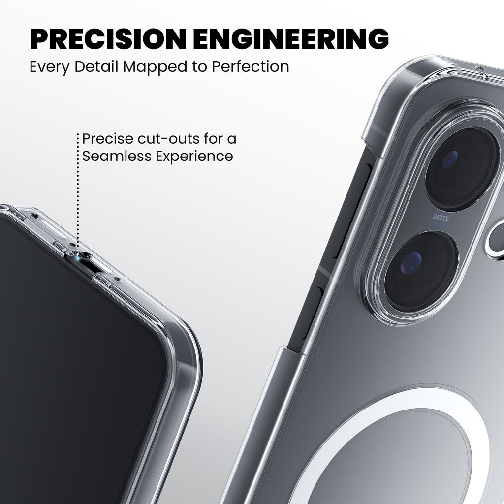 Anti-Yellow Magsafe Clear Case - Vivo V15 Pro