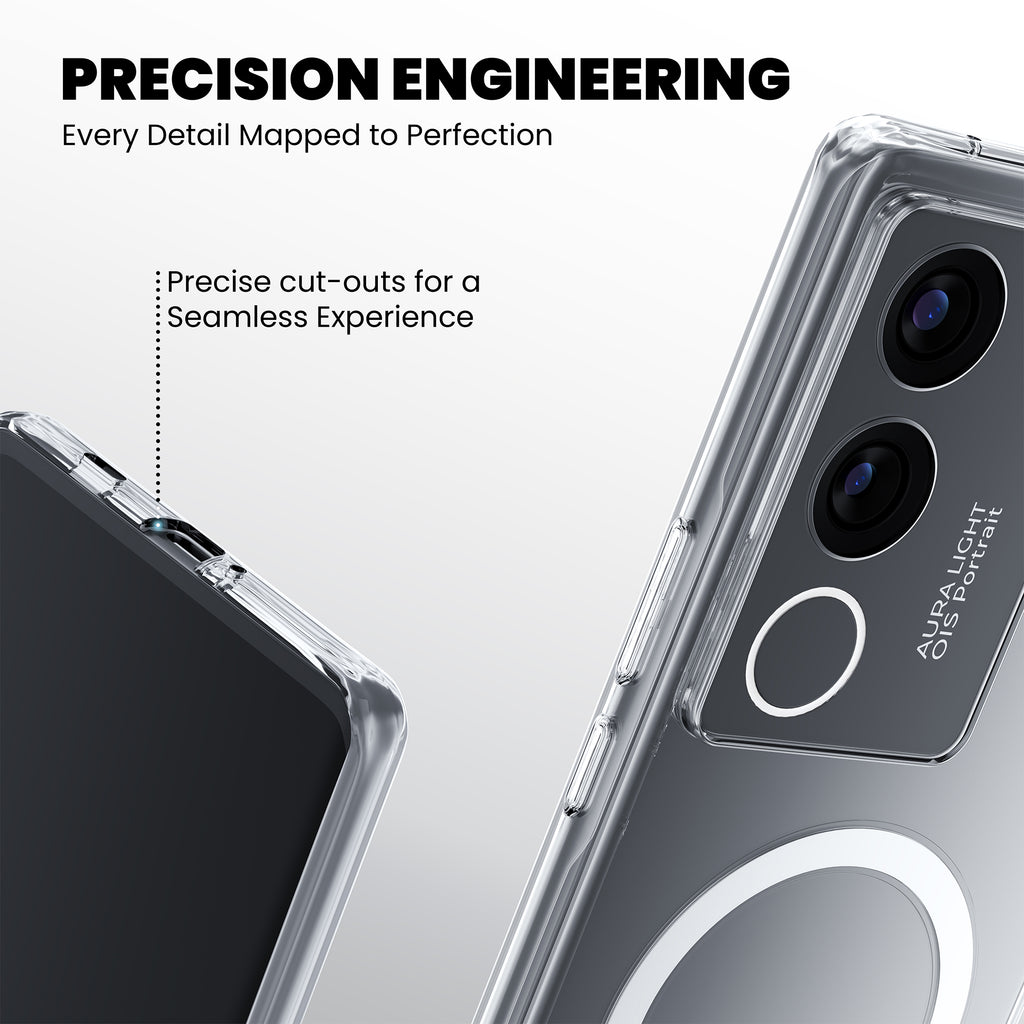 Anti-Yellow Magsafe Clear Case - Vivo Y36