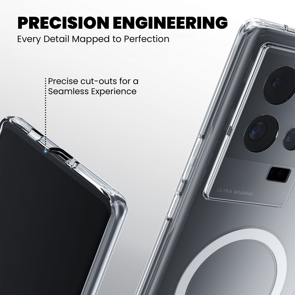 Anti-Yellow Magsafe Clear Case - iQOO Z7 5G