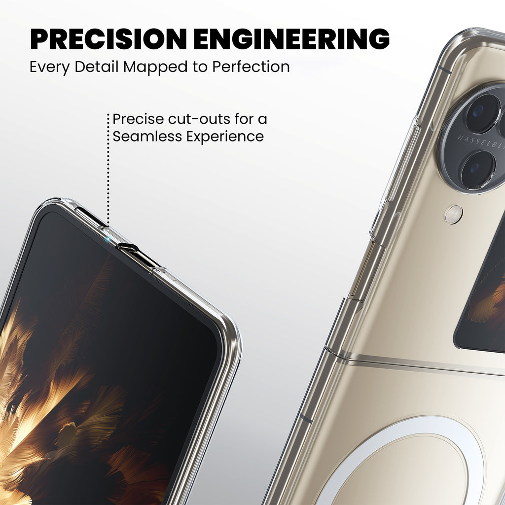 Anti-Yellow Magsafe Clear Case Oppo N Series