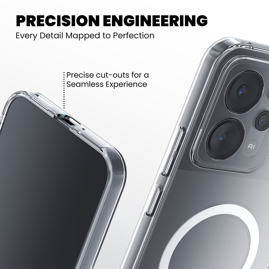 Anti-Yellow Magsafe Clear Case - Realme Narzo Power 5G
