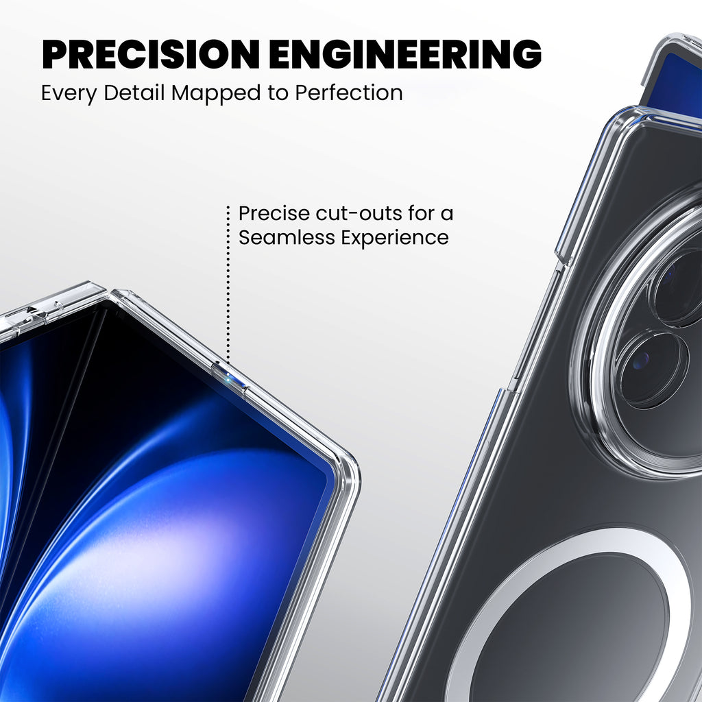 Anti-Yellow Magsafe Clear Case - Vivo X Fold 3 Pro