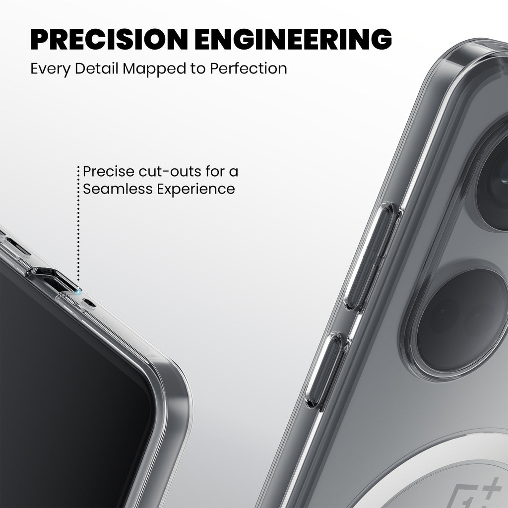 Anti-Yellow Magsafe Clear Case - OnePlus Nord CE 5