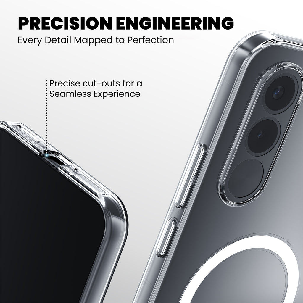 Anti-Yellow Magsafe Clear Case - Realme C30