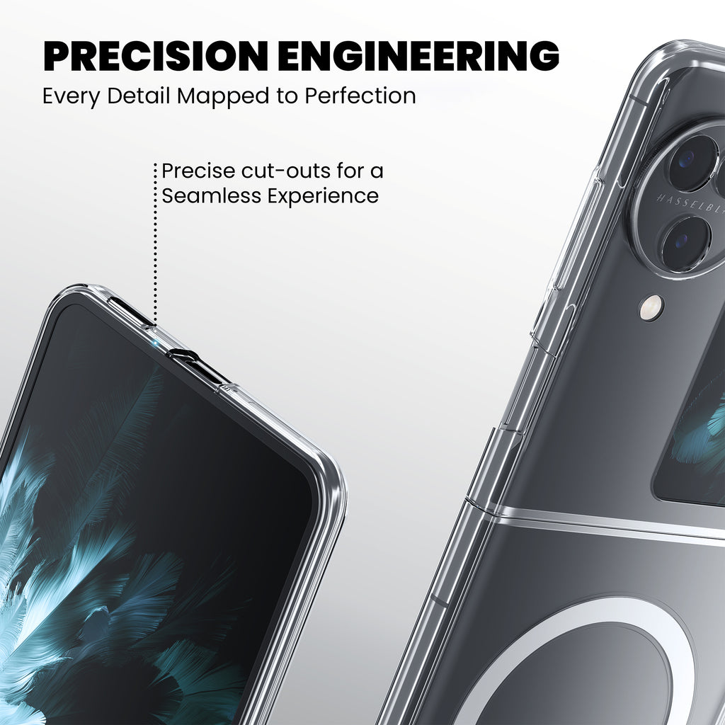 Anti-Yellow Magsafe Clear Case Oppo N Series