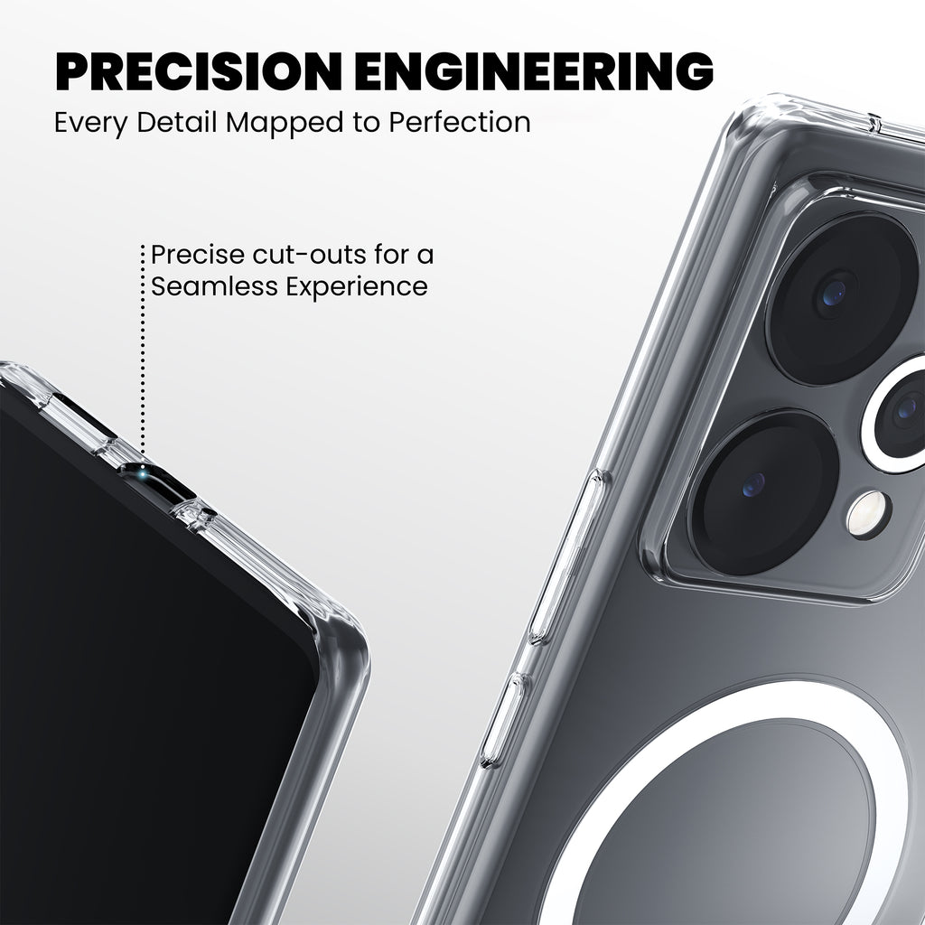 Anti-Yellow Magsafe Clear Case - Realme 7 Pro