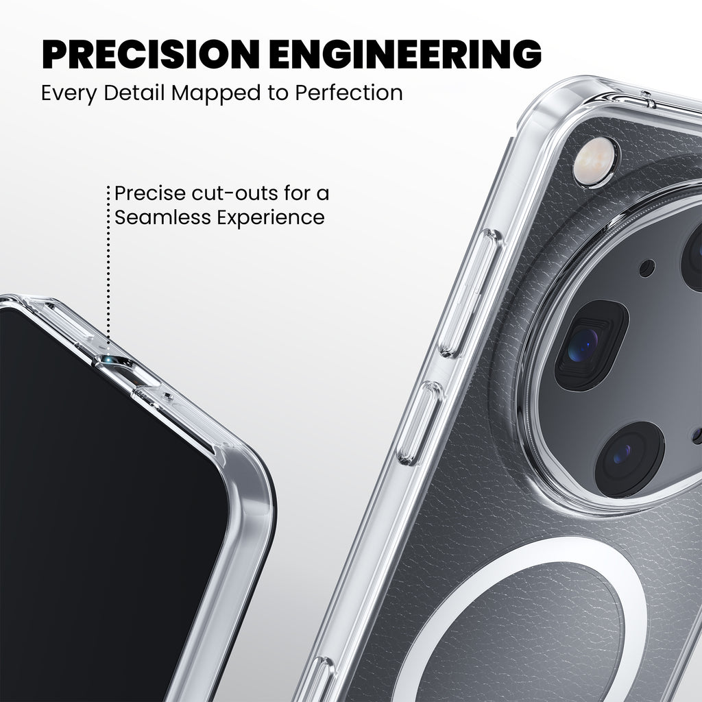Anti-Yellow Magsafe Clear Case Oppo X Series