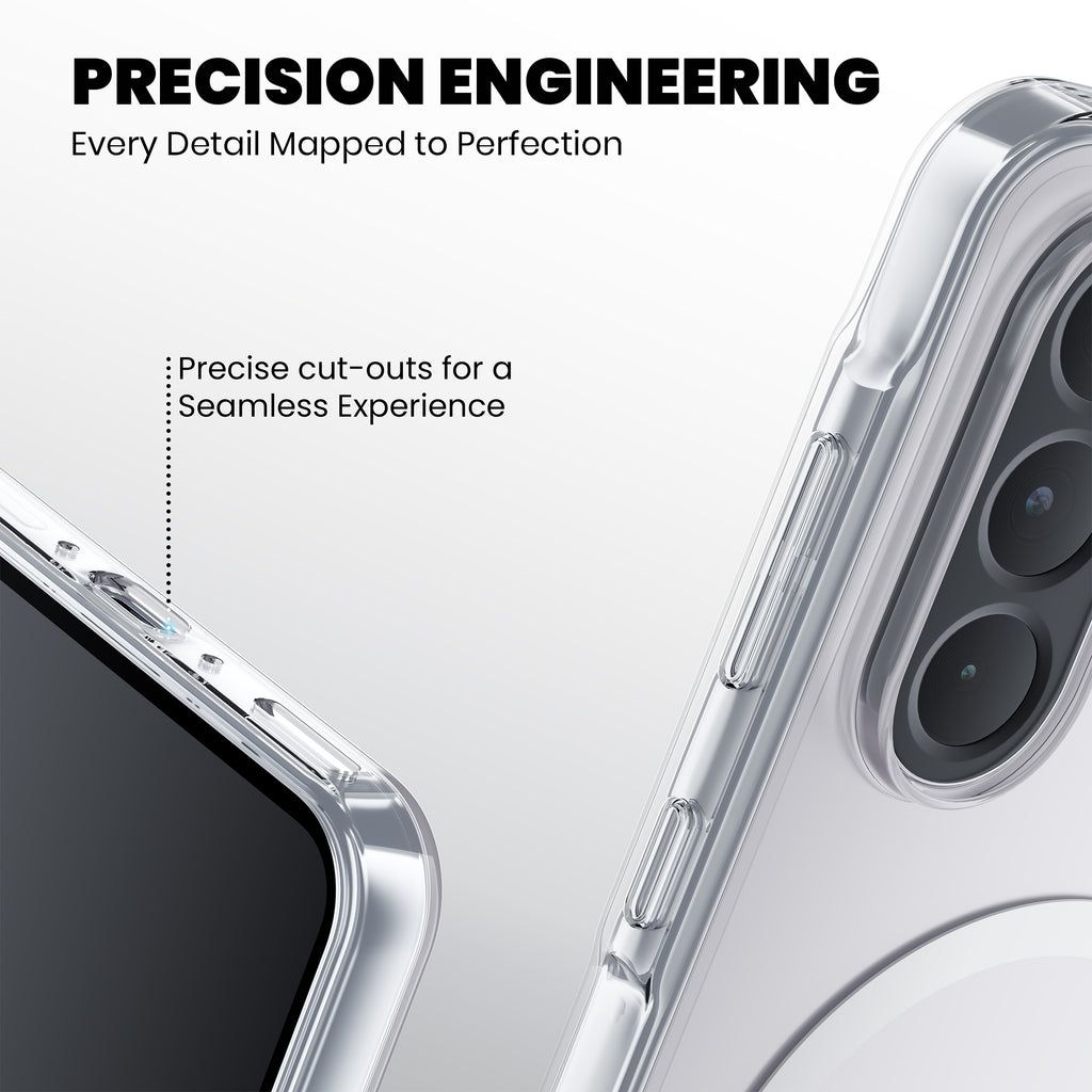 Anti-Yellow Magsafe Clear Case Samsung A Series