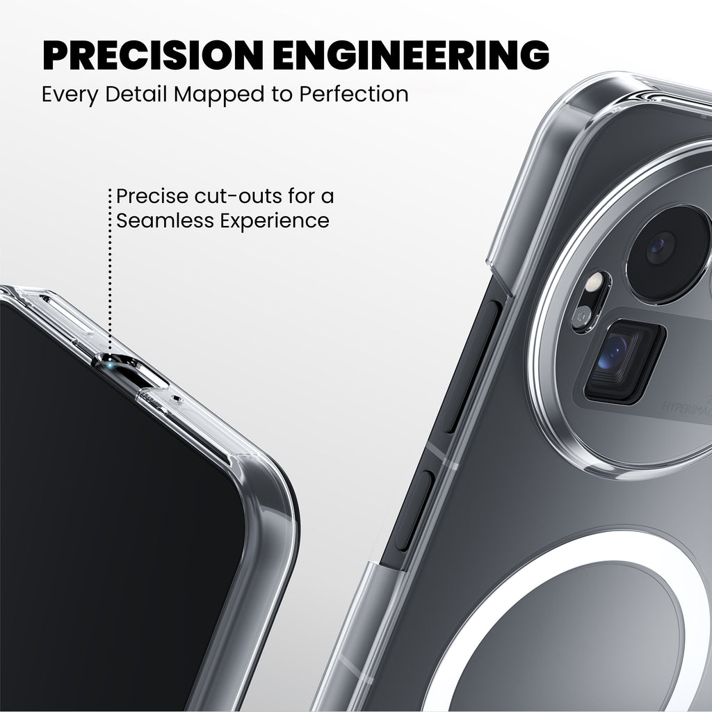 Anti-Yellow Magsafe Clear Case - Realme 14 Pro 5G